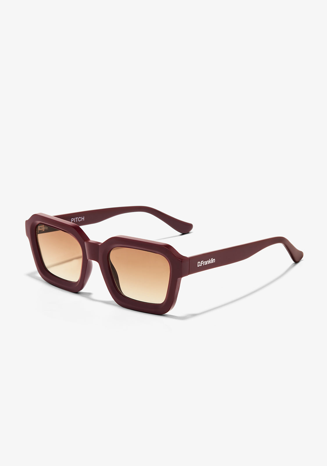 PITCH BURGUNDY / GRADIENT BROWN