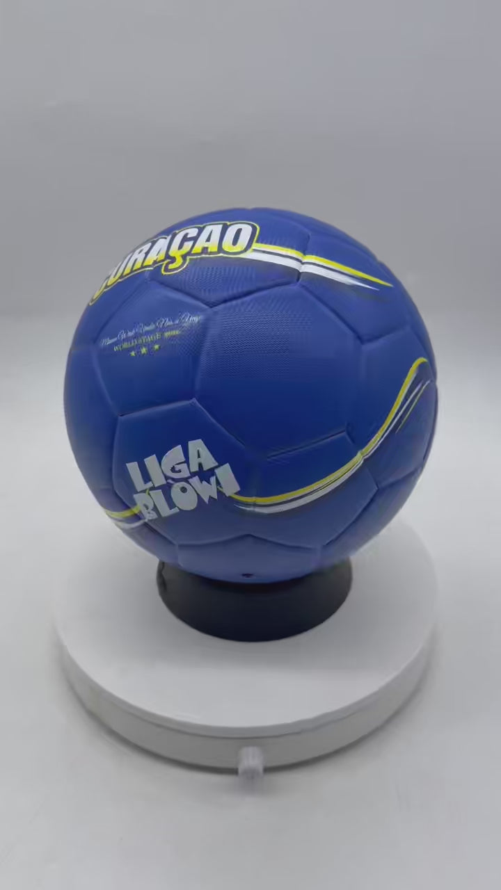 Football Ball Curaçao Blue wave World cup 26