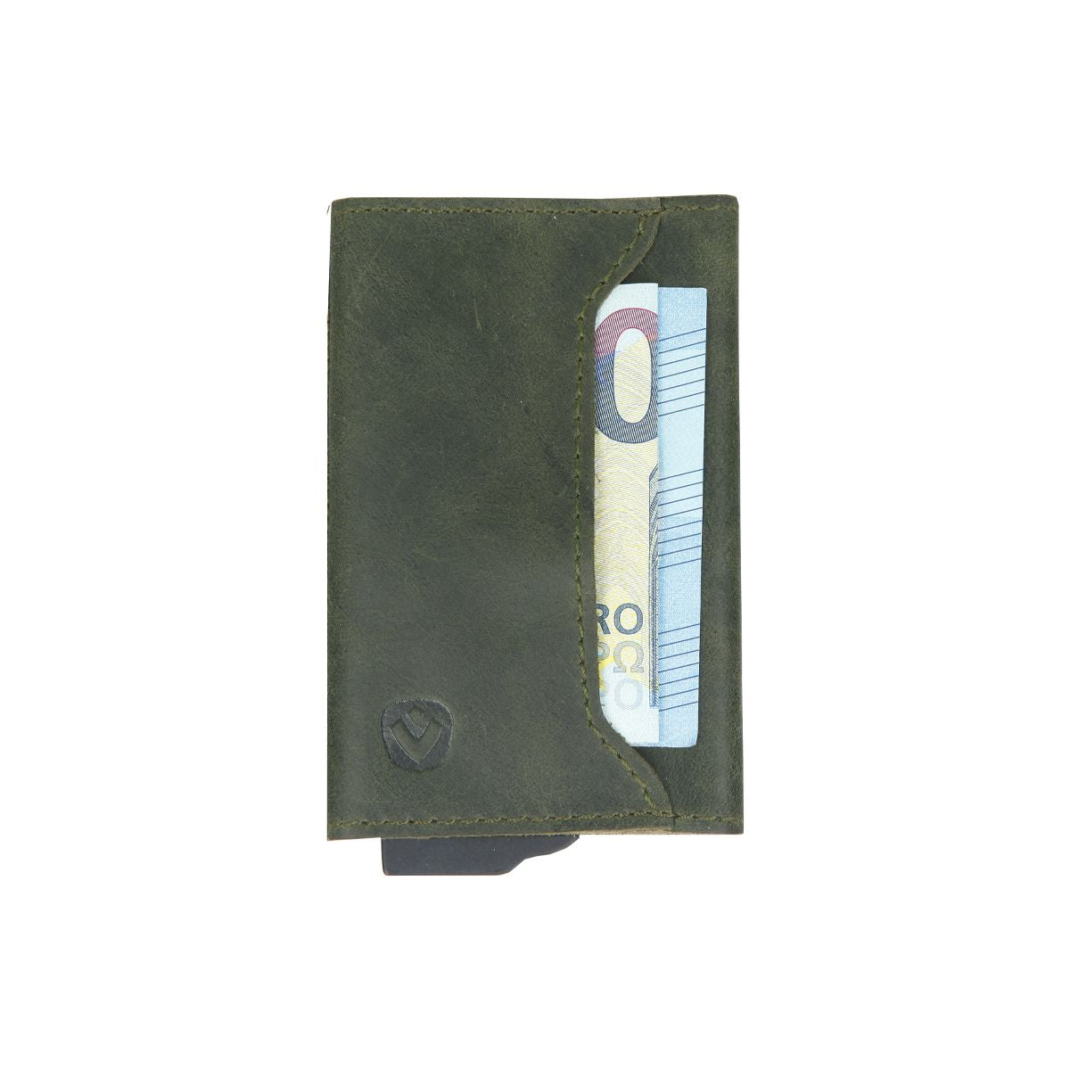 Valenta - Card Holder Plus Vintage Green